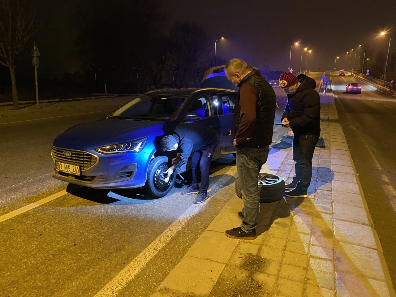 Eskişehir'de Ani Manevra Kazaya Neden Oldu