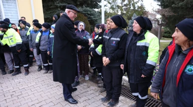 Başkan Kurt, Personelin Yeni Yılını Kutladı