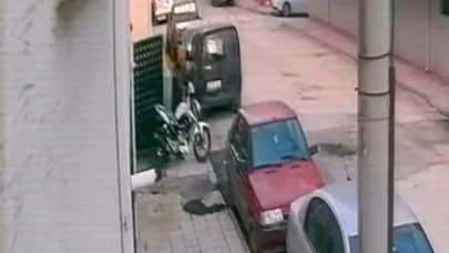 Eskişehir’de Motosiklet Hırsızlığı Kameralara Yansıdı